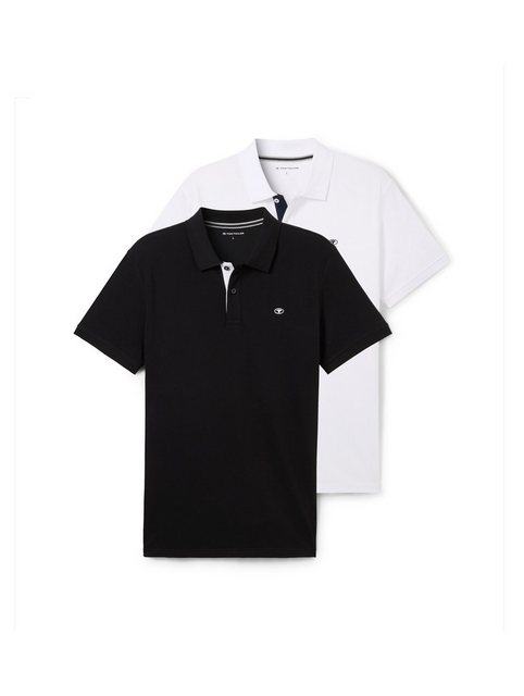 TOM TAILOR Poloshirt (Packung, 2-tlg) im Doppelpack günstig online kaufen