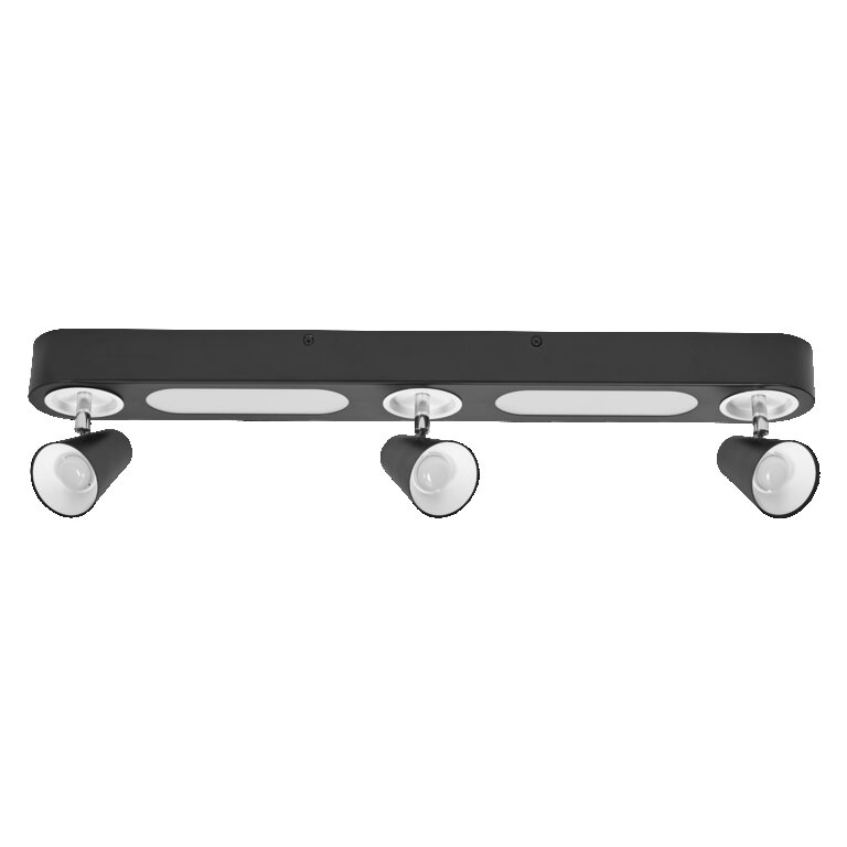 LEDVANCE LED-Deckenleuchte Neptune, 3 Spots, schwarz günstig online kaufen