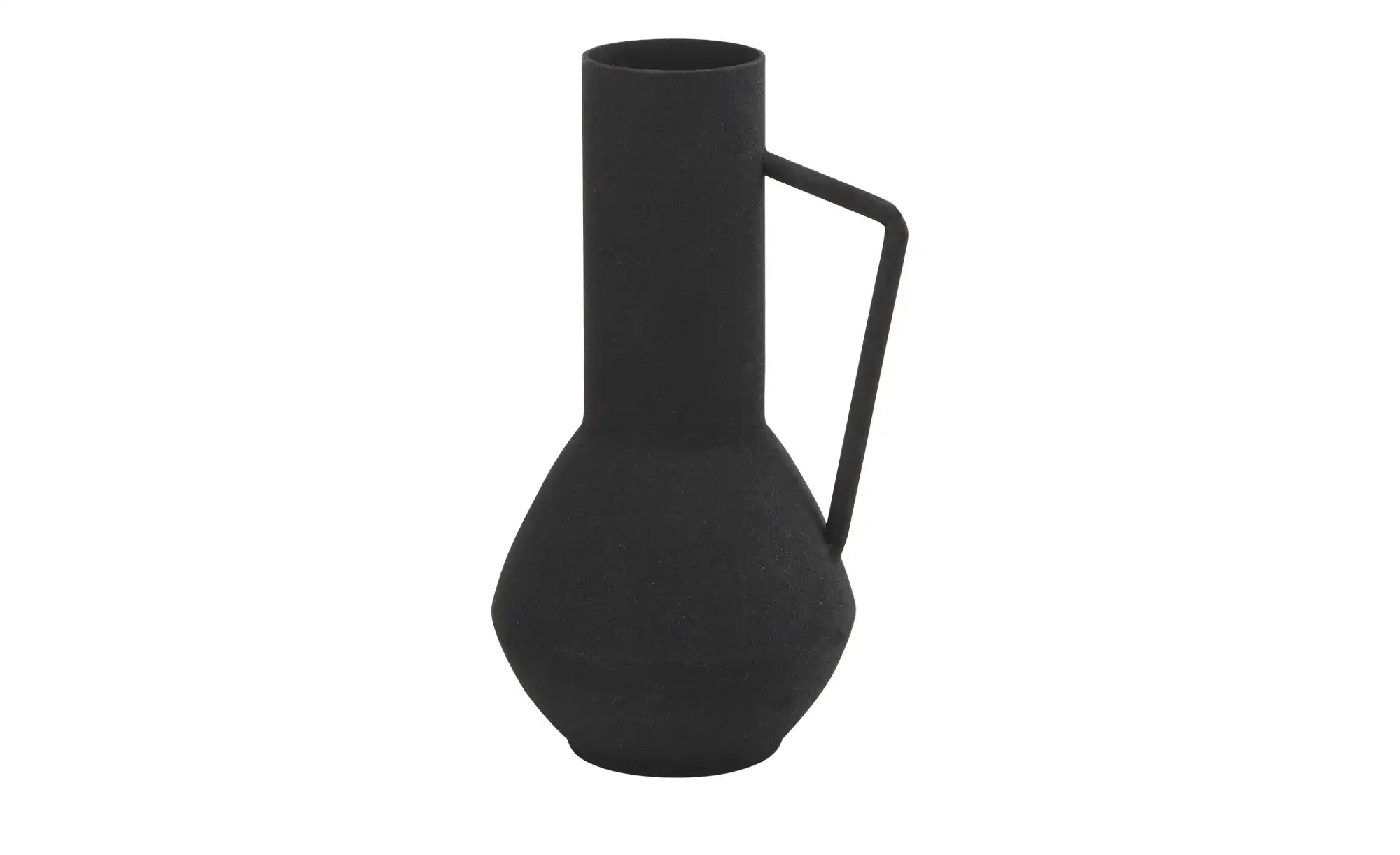 Vase ¦ schwarz ¦ Eisen ¦ Maße (cm): H: 17,5  Ø: 10.5 Accessoires > Vasen - günstig online kaufen