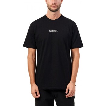 Disclaimer  T-Shirts & Poloshirts Jersey-T-Shirt mit Logo günstig online kaufen
