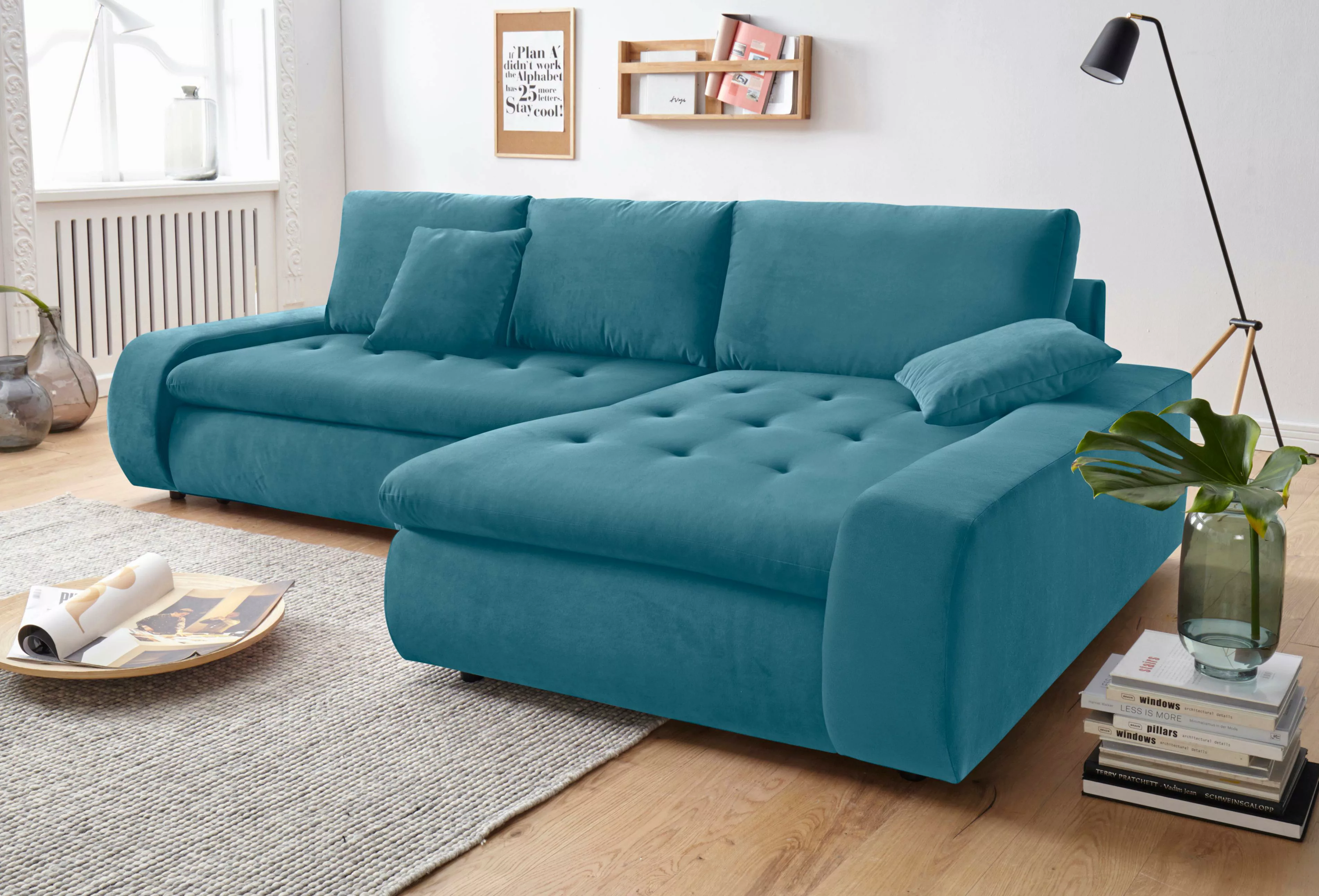 TRENDMANUFAKTUR Ecksofa »Indie II, tolle Detailverarbeitung, bequem und kom günstig online kaufen