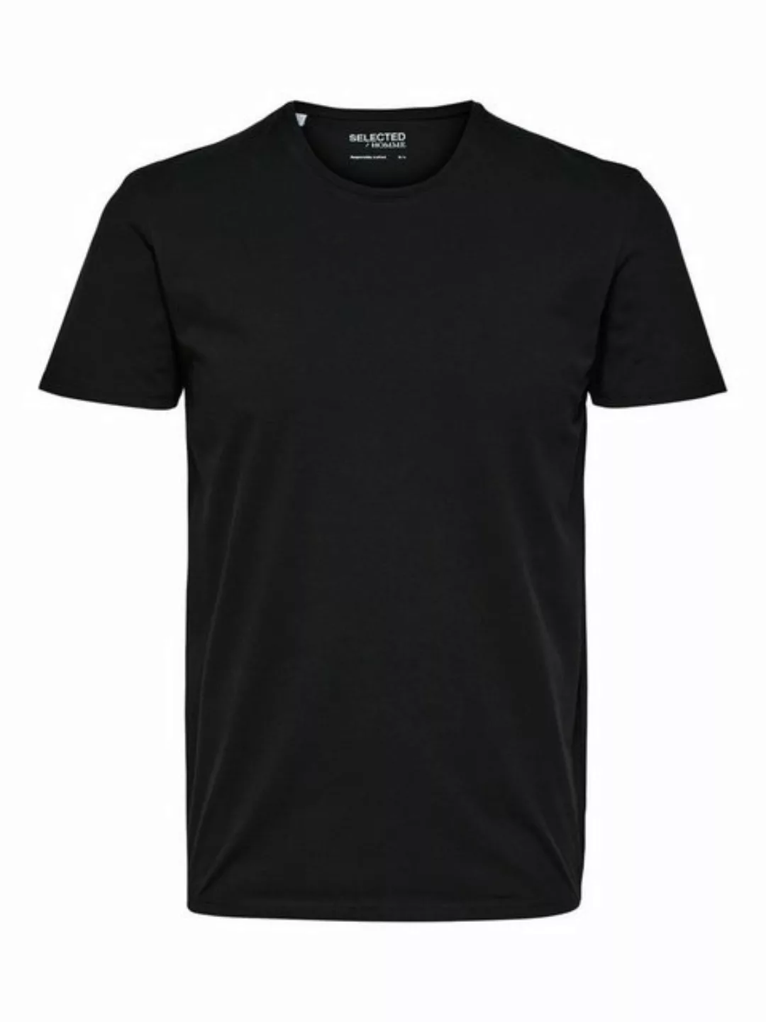 Selected Homme Herren Rundhals T-Shirt SLHAEL - Regular Fit günstig online kaufen