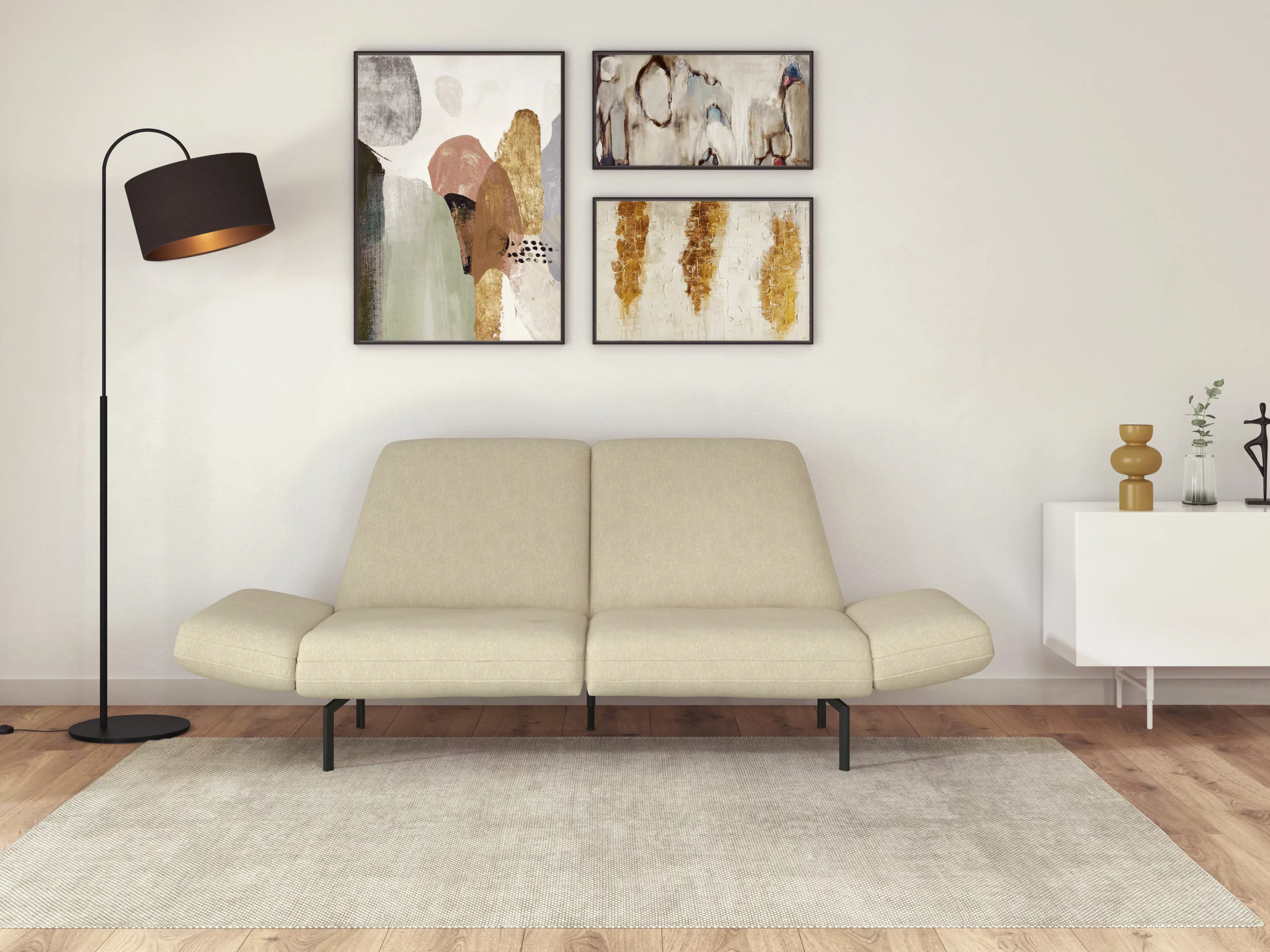 DOMO collection 2,5-Sitzer "Avellino", mit Arm- und Rückenfunktion günstig online kaufen