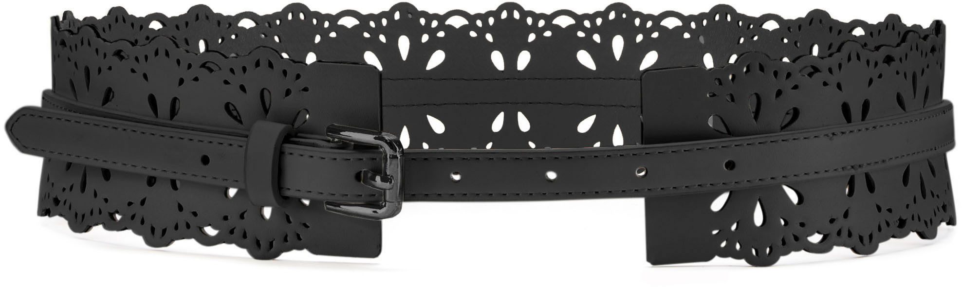 LASCANA Taillengürtel Cut-Out-Gürtel mit trendigen Cut-Outs, günstig online kaufen