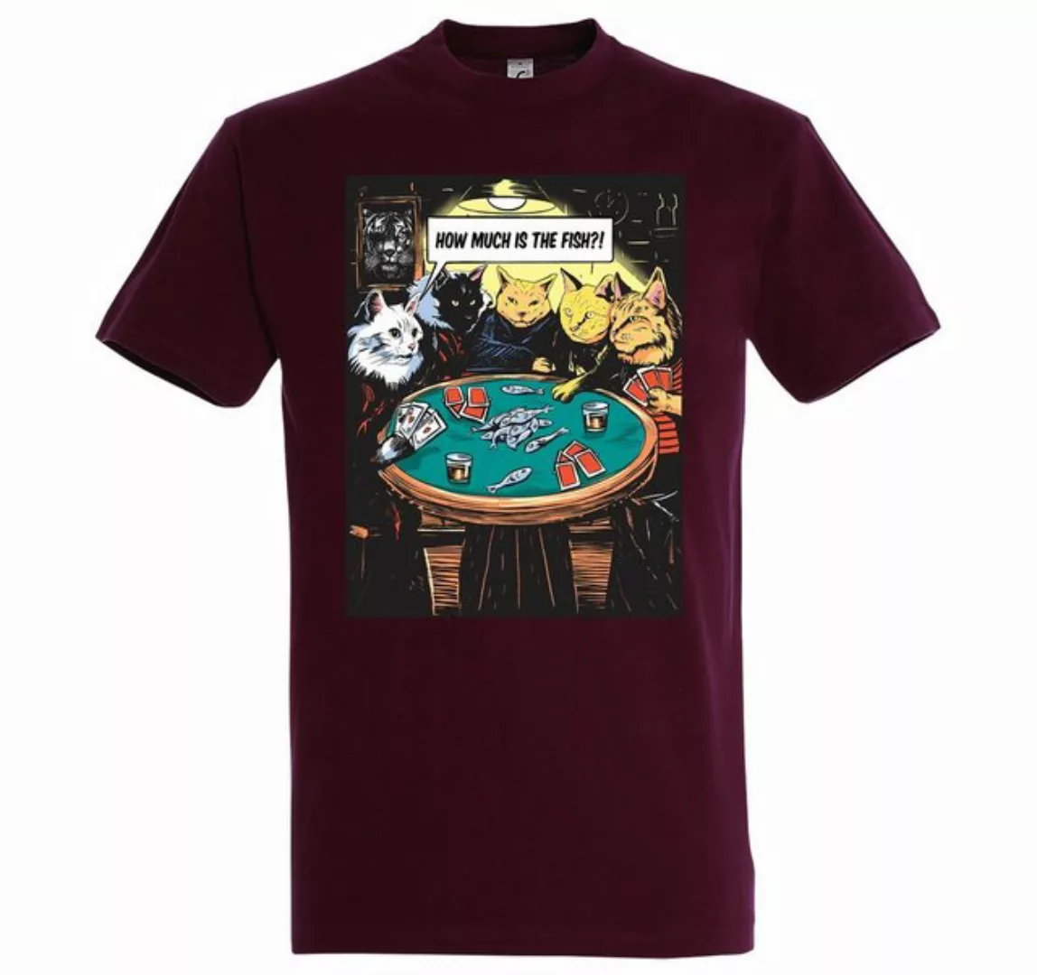 Youth Designz T-Shirt "How Much Is The Fish?" Poker Herren Shirt mit trendi günstig online kaufen