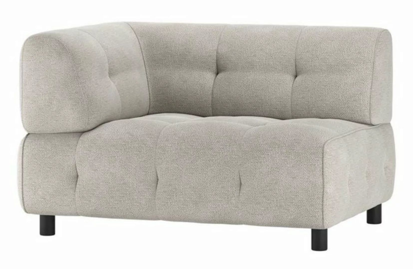 WOOOD Sofa Louis aus Chenille Links günstig online kaufen