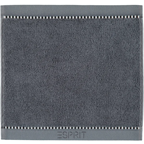 Esprit Box Solid - Farbe: grey steel - 740 - Seiflappen 30x30 cm günstig online kaufen