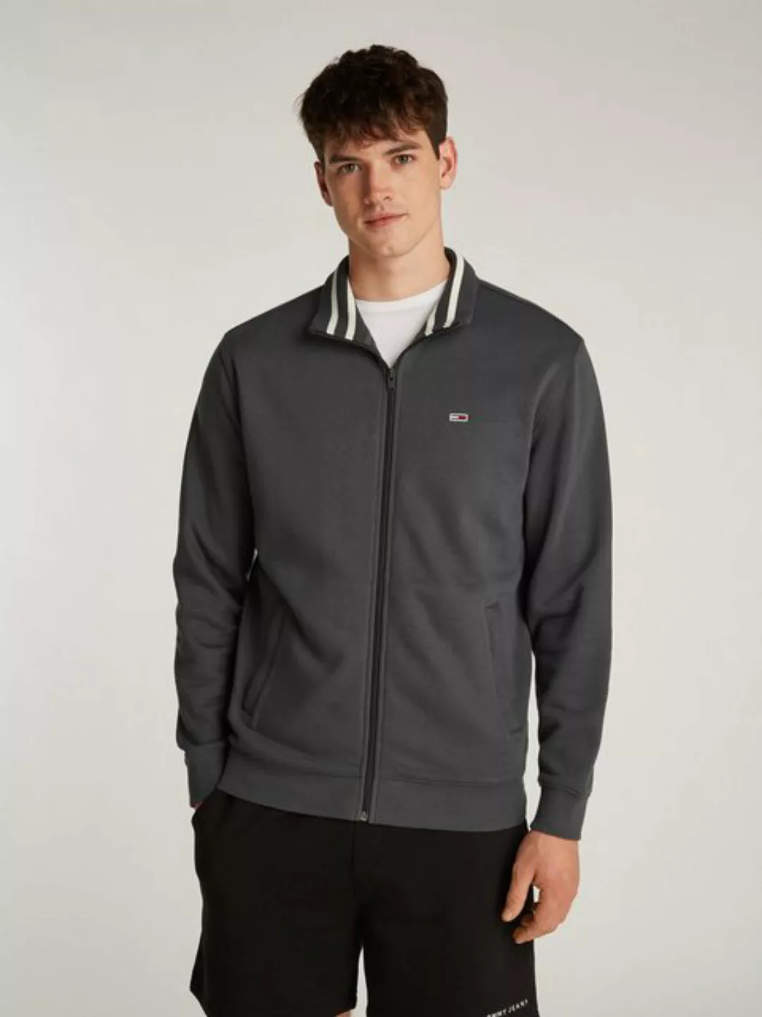 Tommy Jeans Plus Sweatjacke TJM REG FLEECE ZIP THRU EXT in Großen Größen, L günstig online kaufen