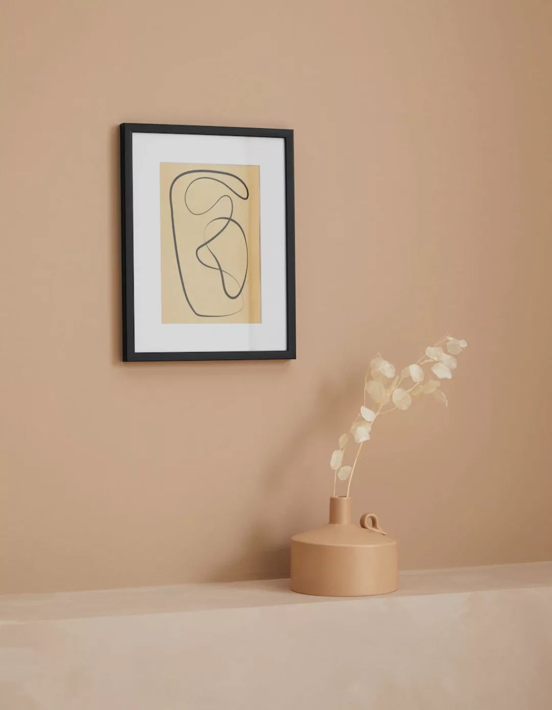 LeGer Home by Lena Gercke Bild "Abstract", Abstrakt, (1 St.), Poster, beige günstig online kaufen