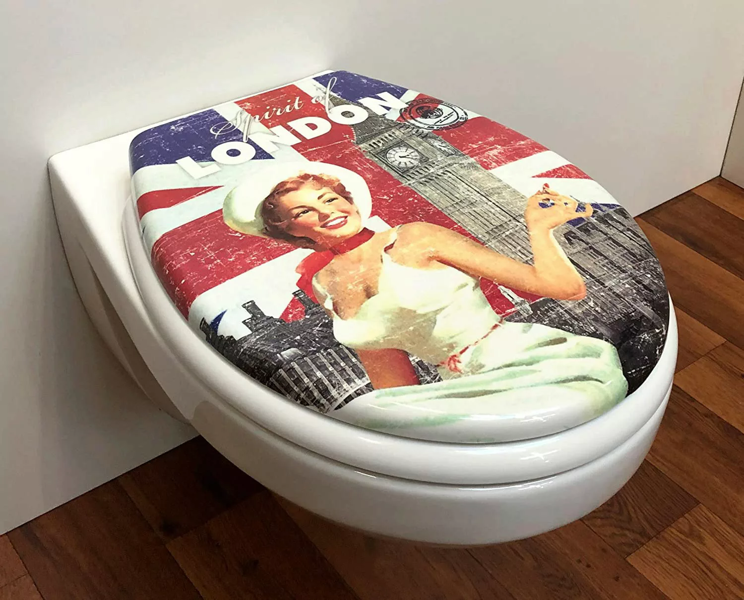 ADOB WC-Sitz "Spirit of London", Absenkautomatik, zur Reinigung abnehmbar günstig online kaufen