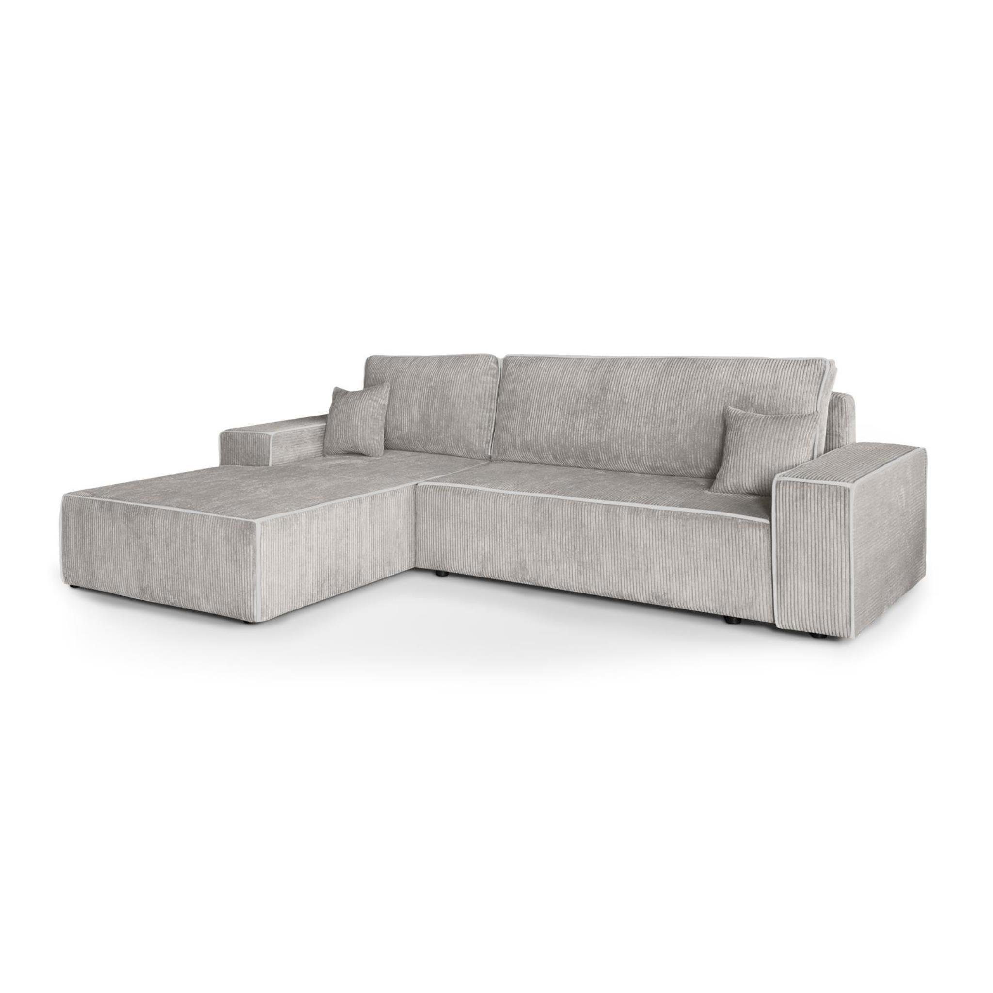 Beautysofa Ecksofa ERNI, inkl. Schlaffunktion, Bettkasten, günstig online kaufen