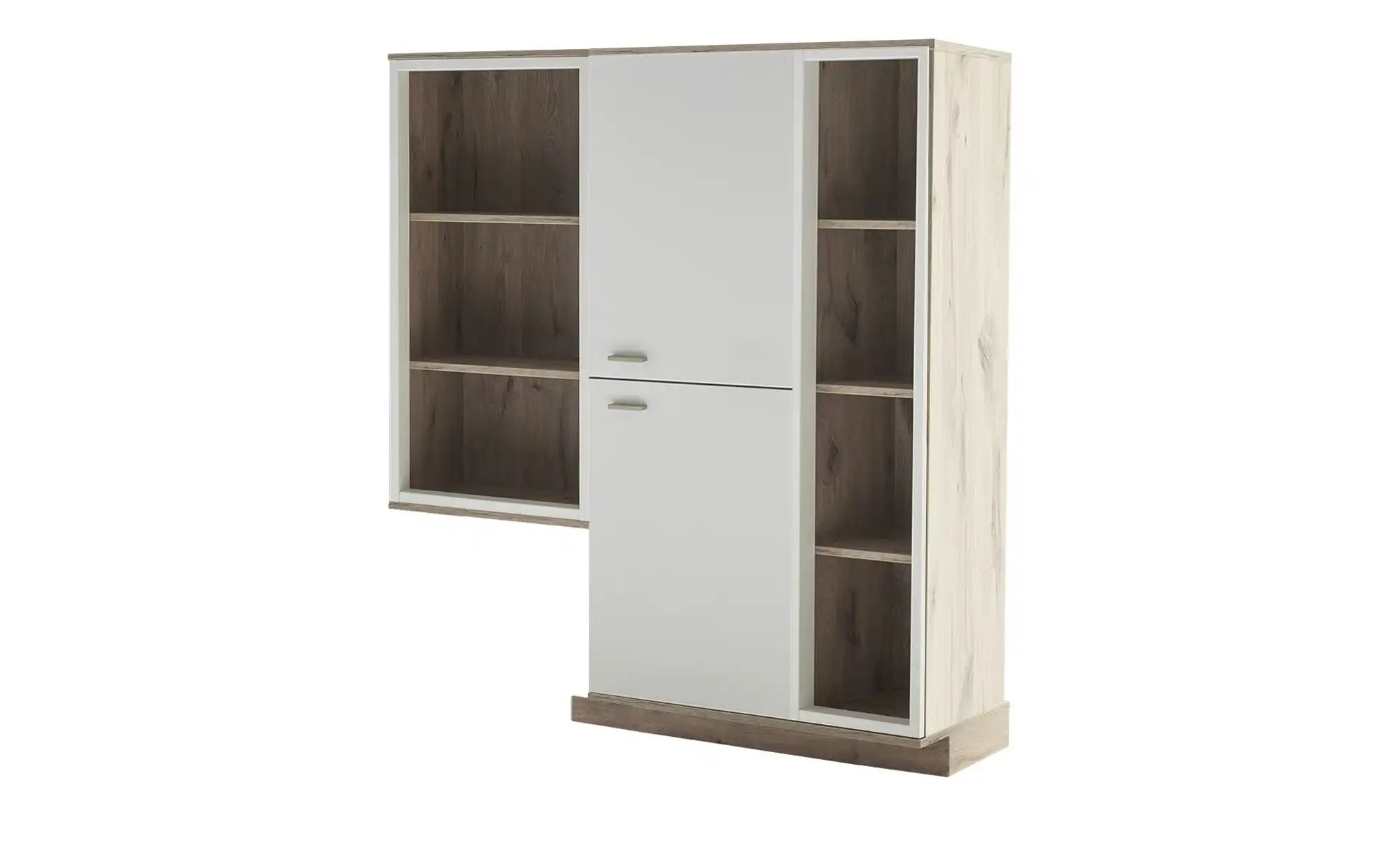 uno Highboard  Santerno ¦ holzfarben ¦ Maße (cm): B: 124 H: 140 T: 37.0 Kom günstig online kaufen