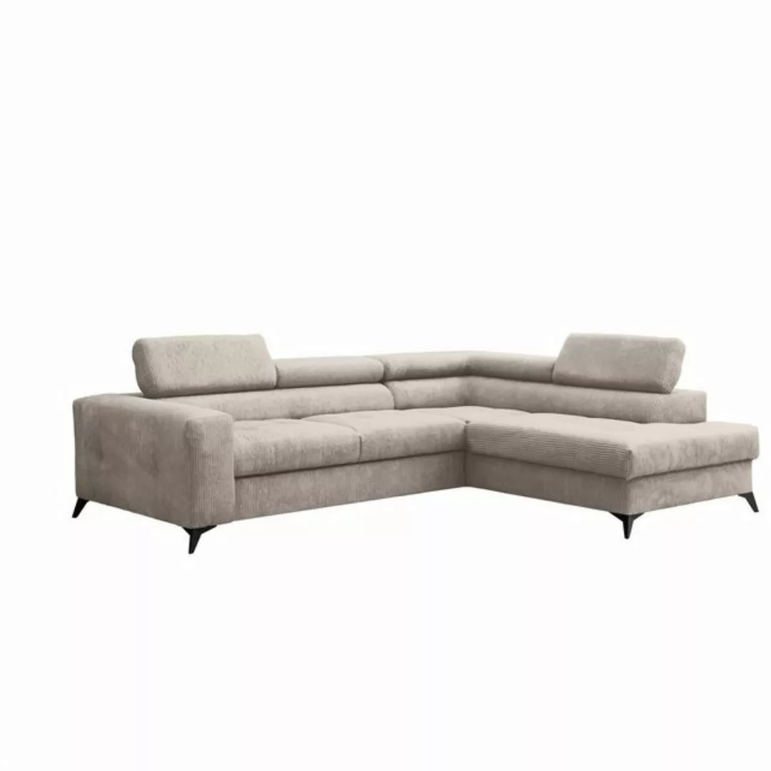 Fun Möbel Ecksofa Schlafsofa AMADEO, Rundumbezug, inkl. Bettkasten günstig online kaufen