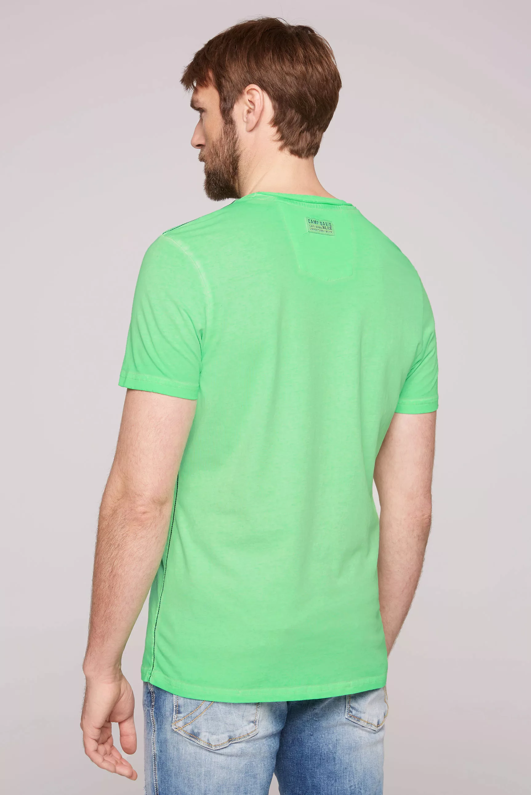 CAMP DAVID T-Shirt, mit auffälligen Front-Schriftzügen günstig online kaufen