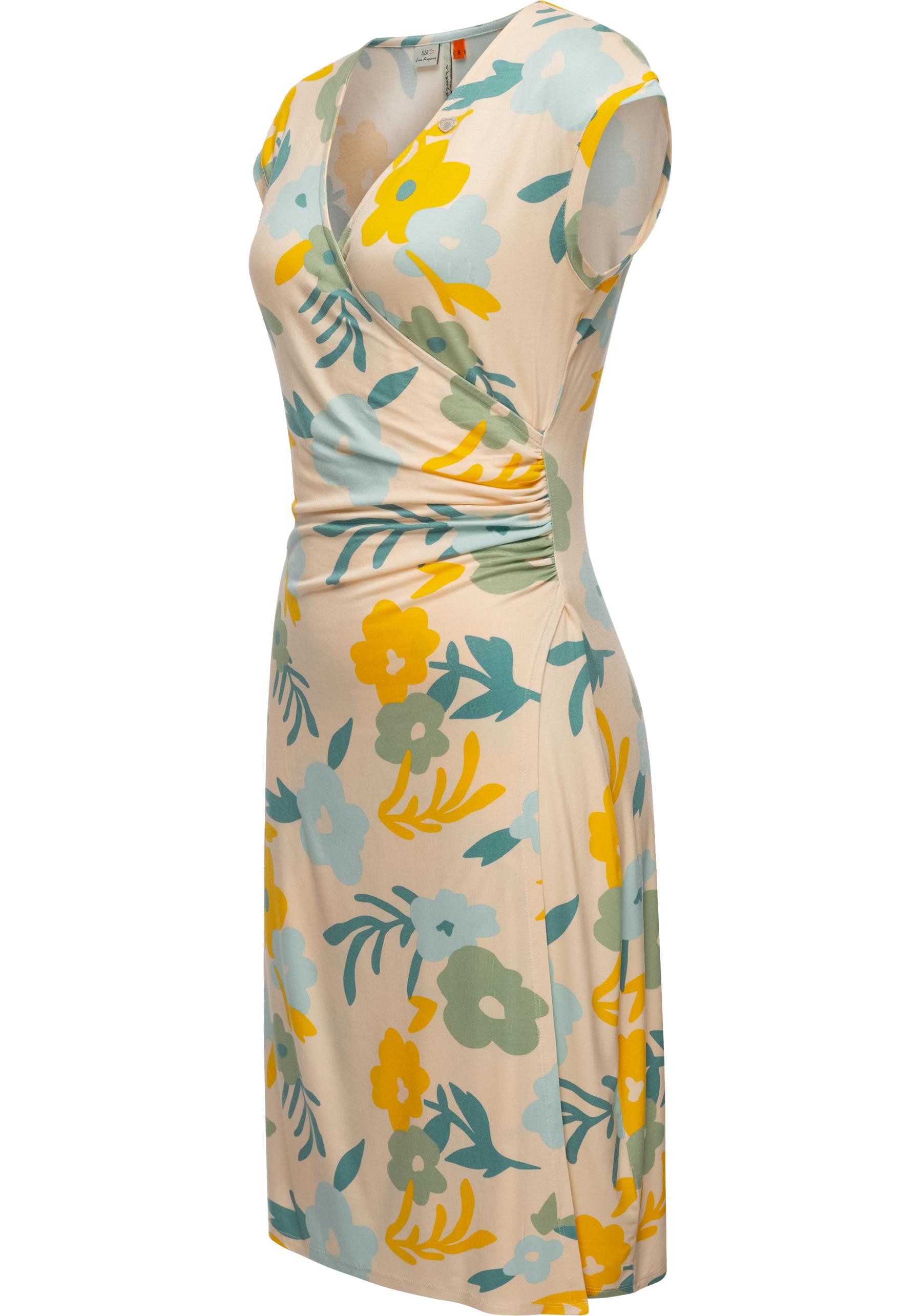 Ragwear Etuikleid Crupi Print figurbetontes Sommerkleid günstig online kaufen