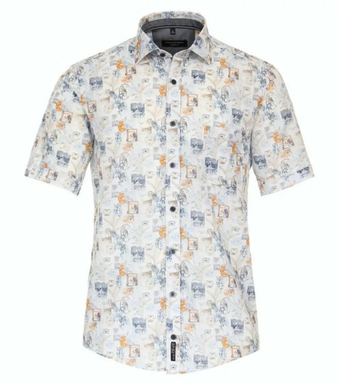 CASAMODA Blusenshirt Kent Casual Short 1/2Arm, 450 orange günstig online kaufen