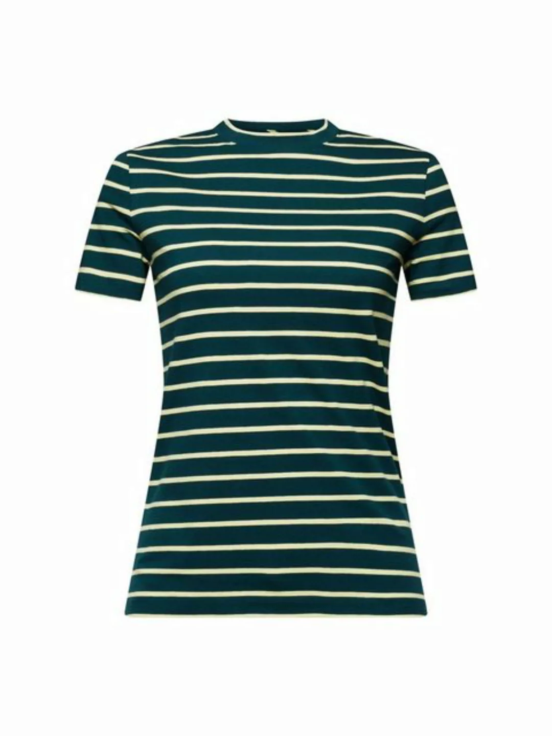 Esprit T-Shirt Gestreiftes Top mit Rundhalsausschnitt (1-tlg) günstig online kaufen