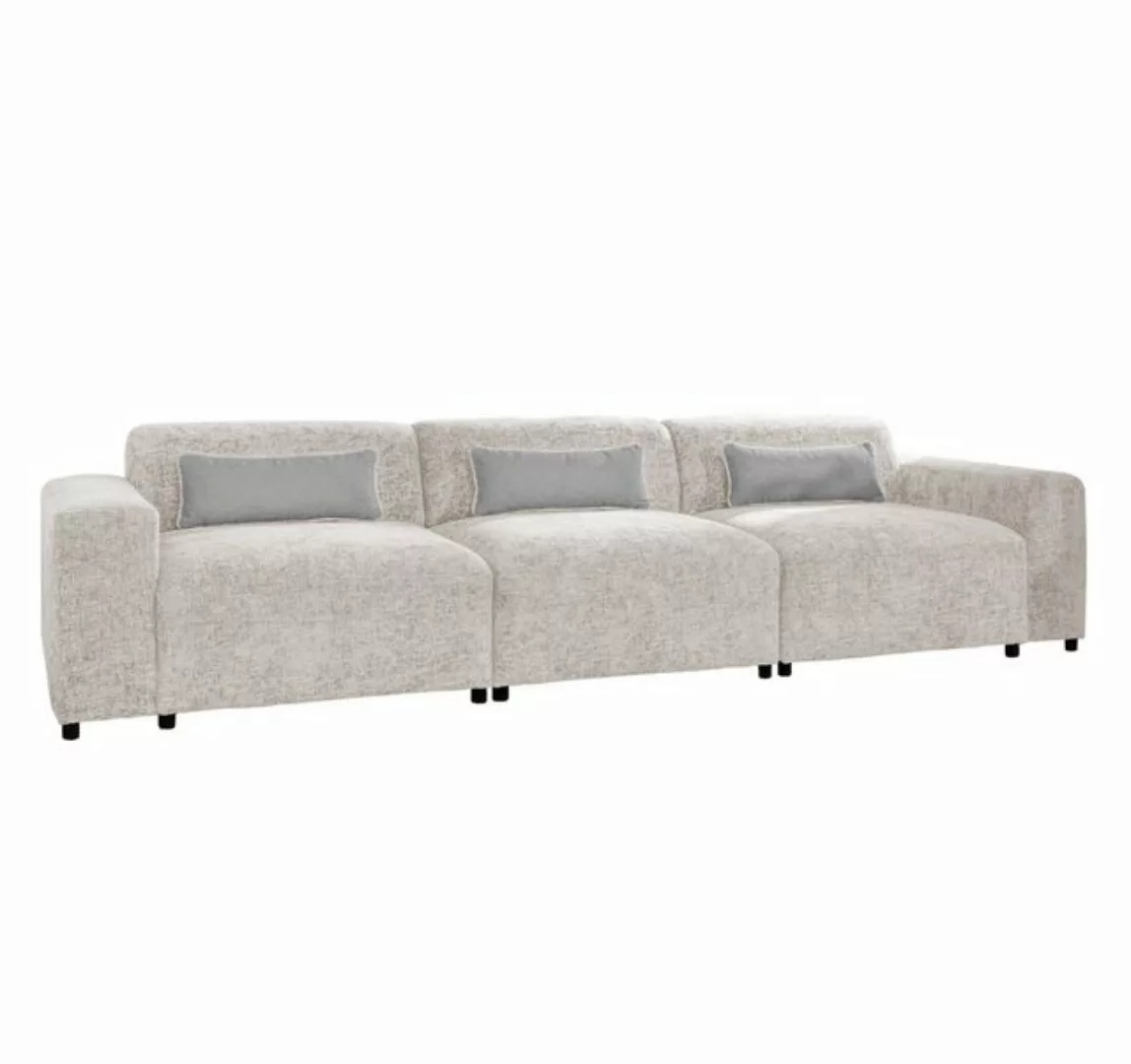 Furnix Sofa ROLIA 3-Sitzer moderne Polstercouch mit Armlehnen, mit Relaxfun günstig online kaufen