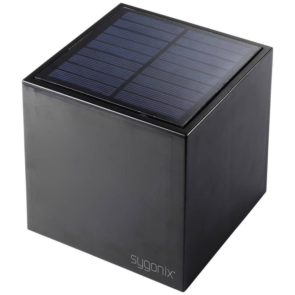 Sygonix Außen-Deckenleuchte Solar Wandleuchte, Akkubetrieb, Mit günstig online kaufen