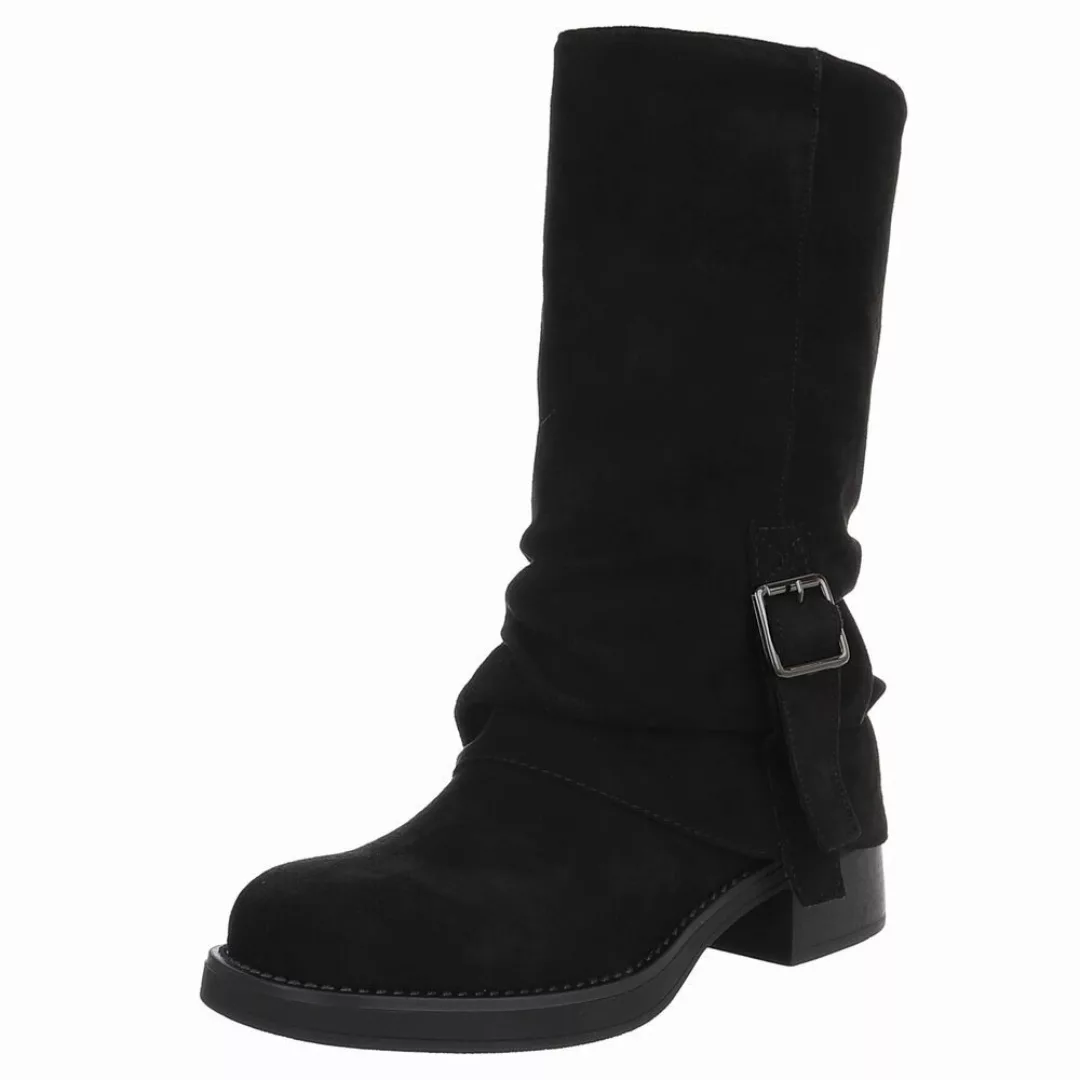 Ital-Design Damen Stiefel mit Schnalle – günstig online kaufen