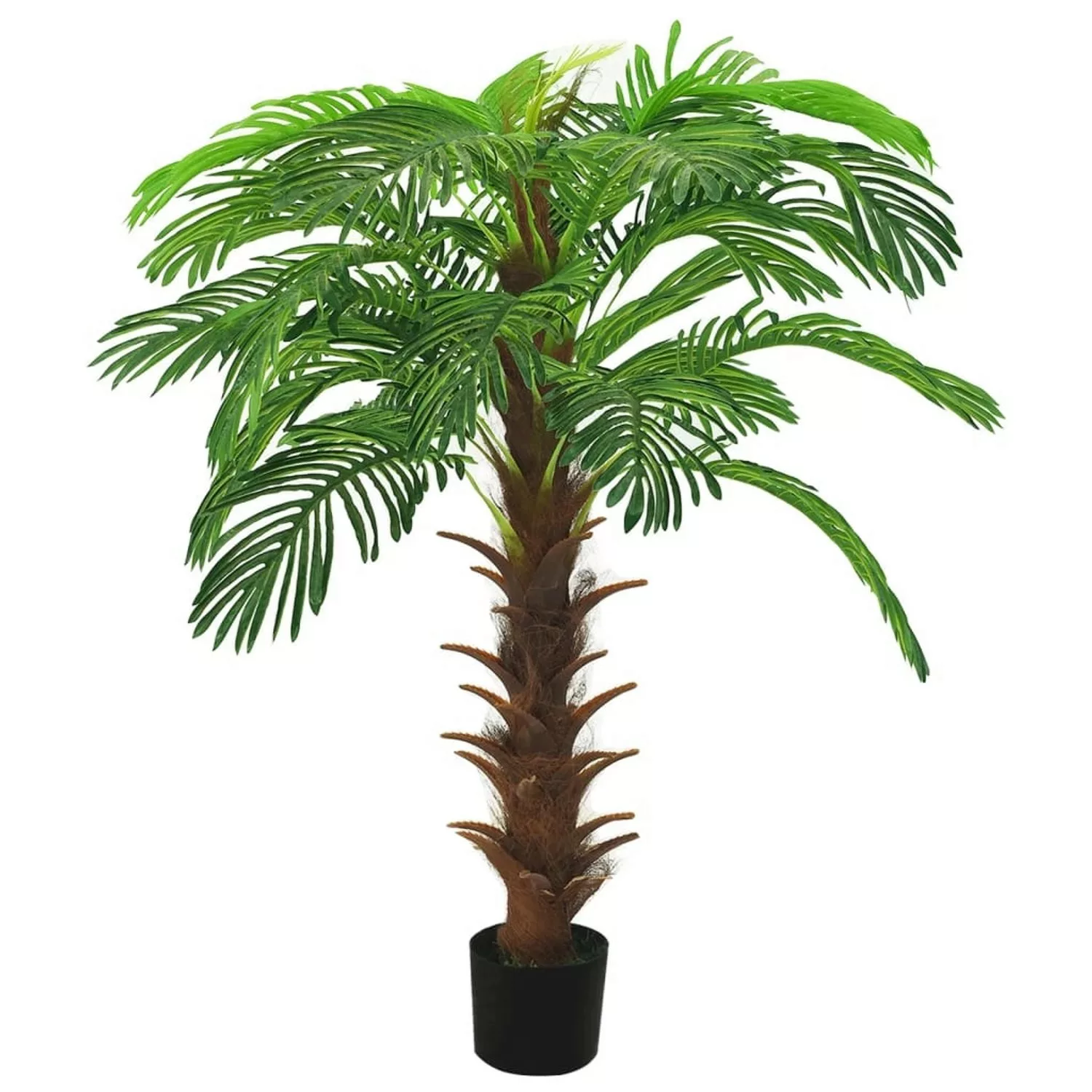 Künstliche Palme Cycas Mit Topf 140 Cm Grün günstig online kaufen