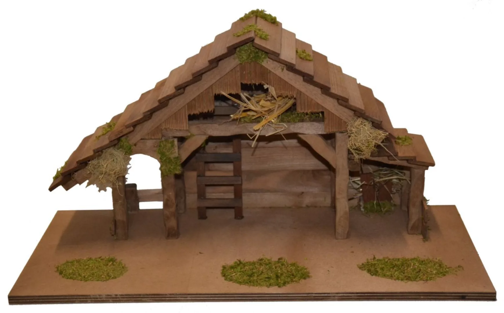 Alfred Kolbe Krippe "Krippenstall", (Set), mit 8 cm Poly-Figuren 11tlg. günstig online kaufen