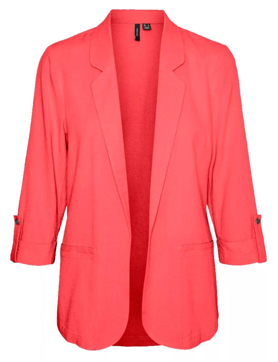 Vero Moda Kurzblazer VMJESMILO 3/4 LOOSE BLAZER WVN GA NOOS mit Leinen günstig online kaufen