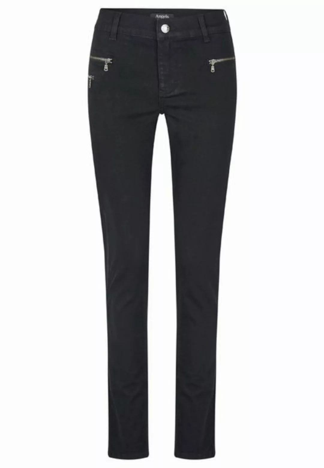 ANGELS Stretch-Jeans ANGELS JEANS MALU ZIP forever black 519 7700.1000 günstig online kaufen