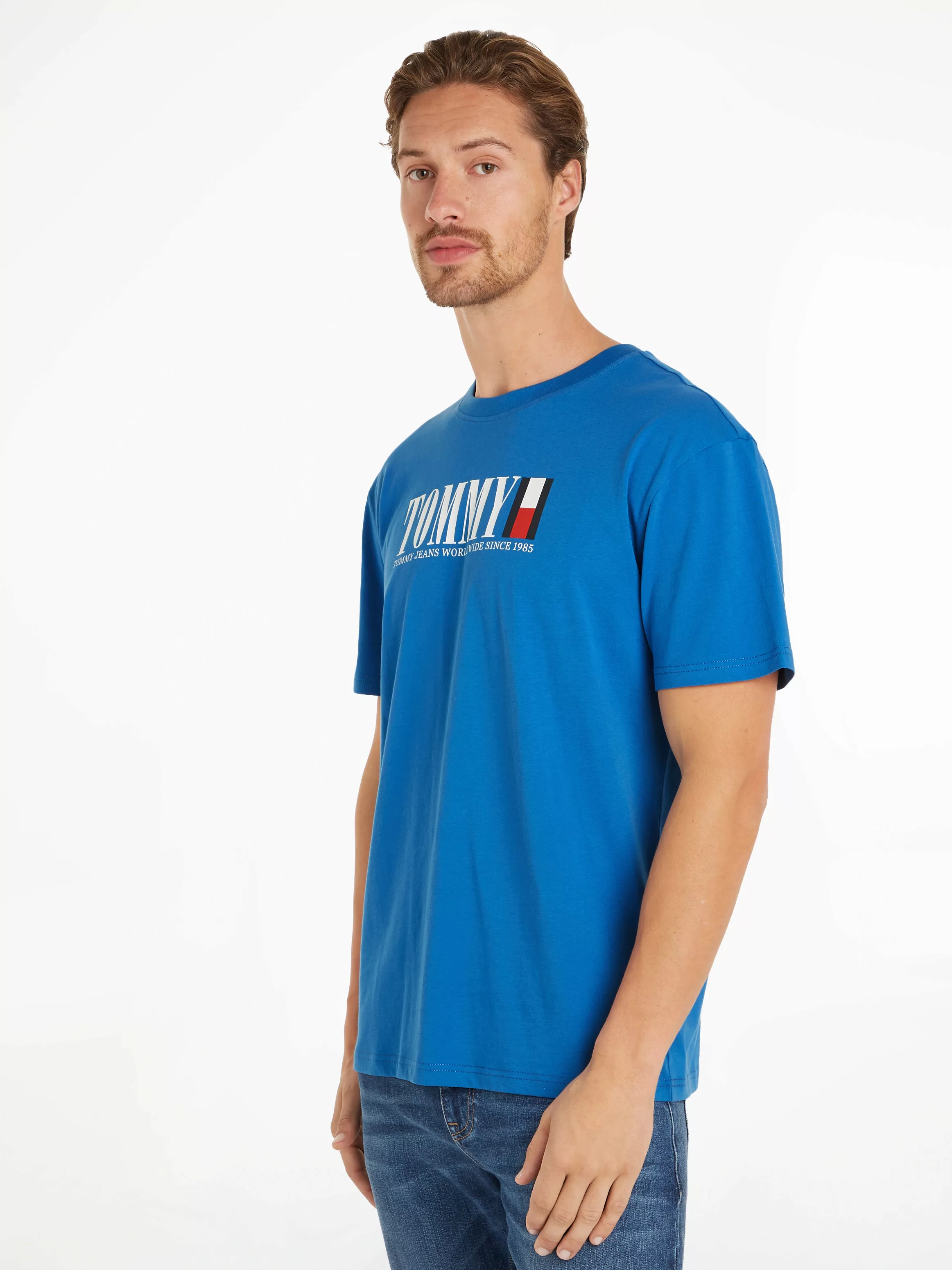 Tommy Jeans T-Shirt TJM REG TOMMY DNA FLAG TEE EXT mit Logoprint günstig online kaufen