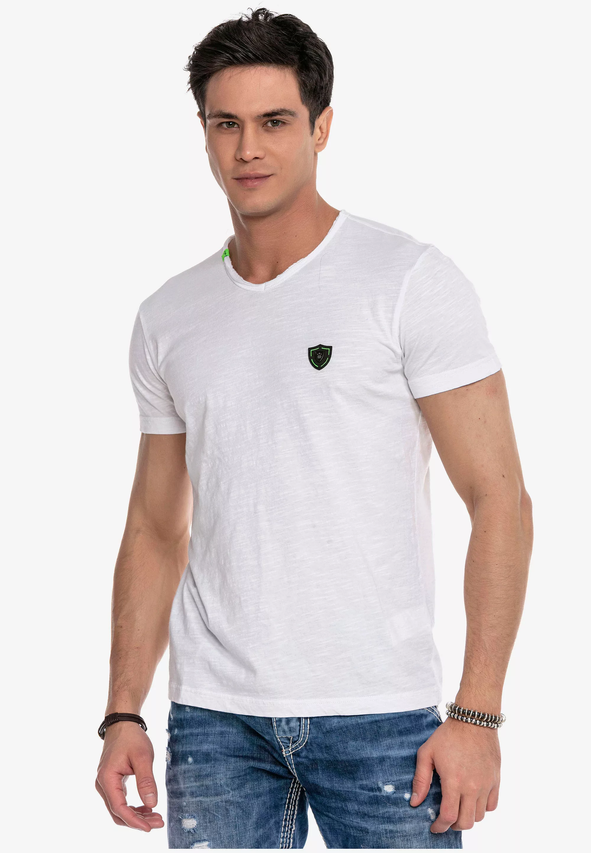Cipo & Baxx T-Shirt "CT648", im sportlichen Look günstig online kaufen
