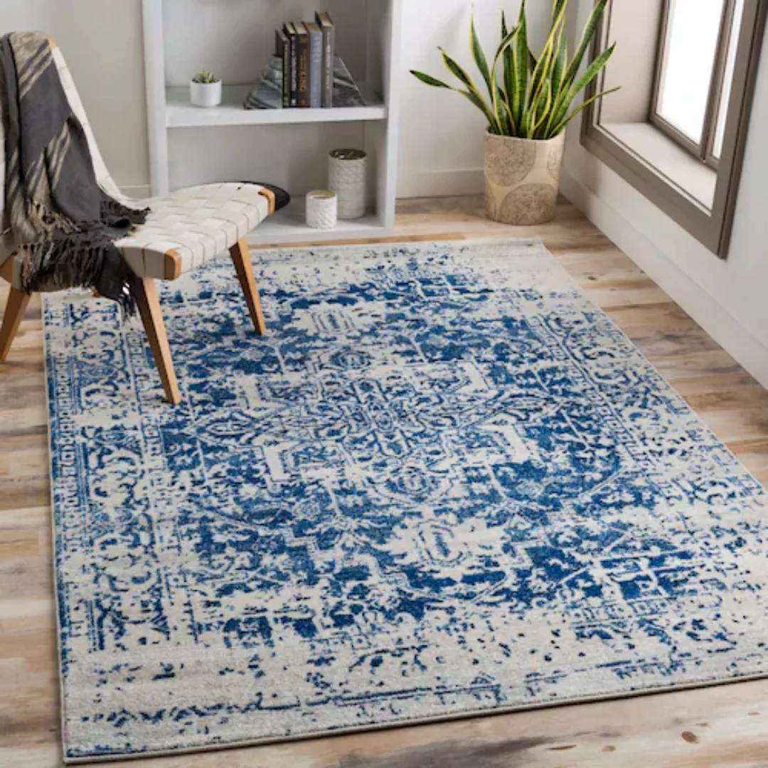 Surya Teppich »SYRACUSA«, rechteckig, Boho Kurzflor Orientteppich, Wohnzimm günstig online kaufen