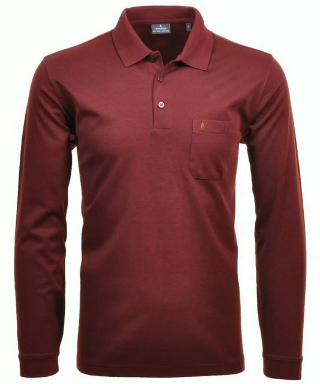 RAGMAN Poloshirt "Poloshirt Soft Knit Polo Knopf Langarm" günstig online kaufen