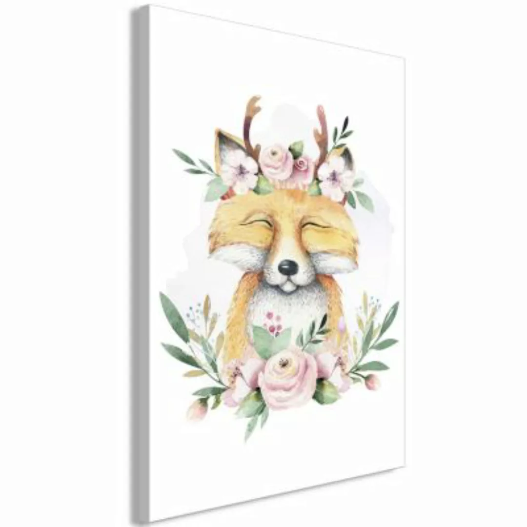 artgeist Wandbild Fox Cleofas (1 Part) Vertical mehrfarbig Gr. 40 x 60 günstig online kaufen