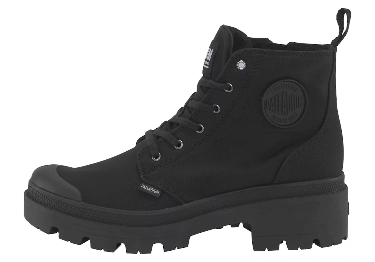 Palladium Schnürboots "PALLABASE TWILL", aus Textil günstig online kaufen