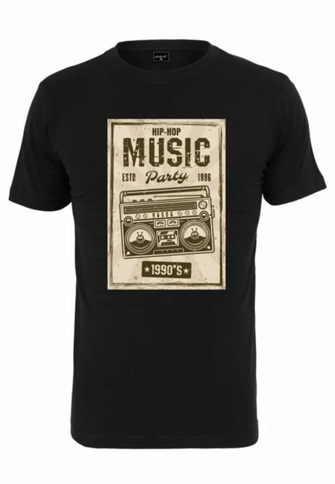 MisterTee Kurzarmshirt "MisterTee Herren Retro Boom Tee" günstig online kaufen