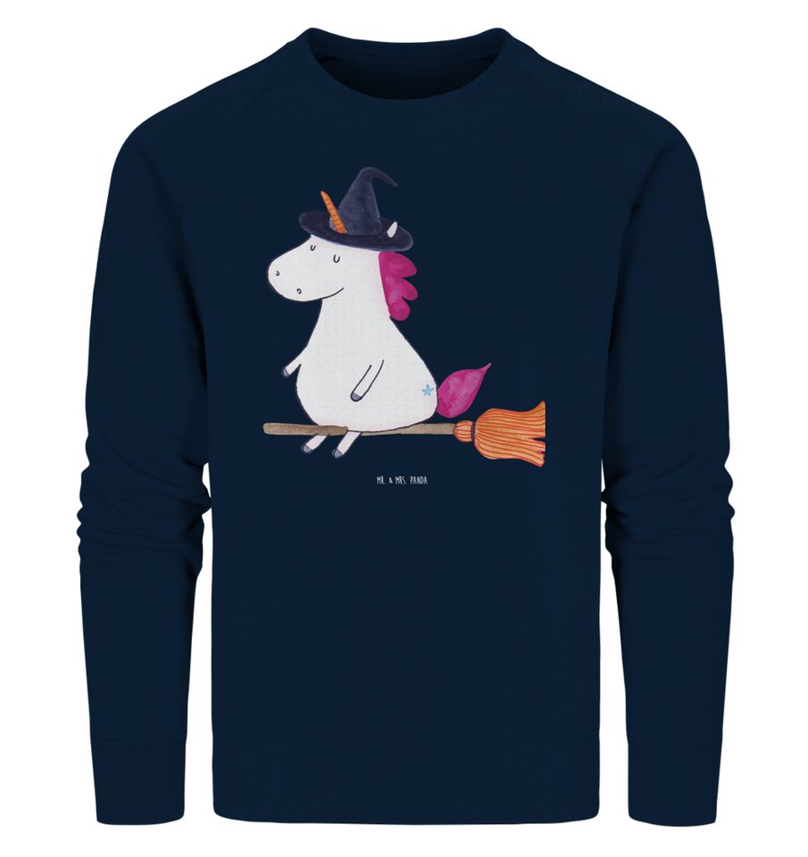 Mr. & Mrs. Panda Longpullover Größe S Einhorn Hexe - French Navy - Geschenk günstig online kaufen