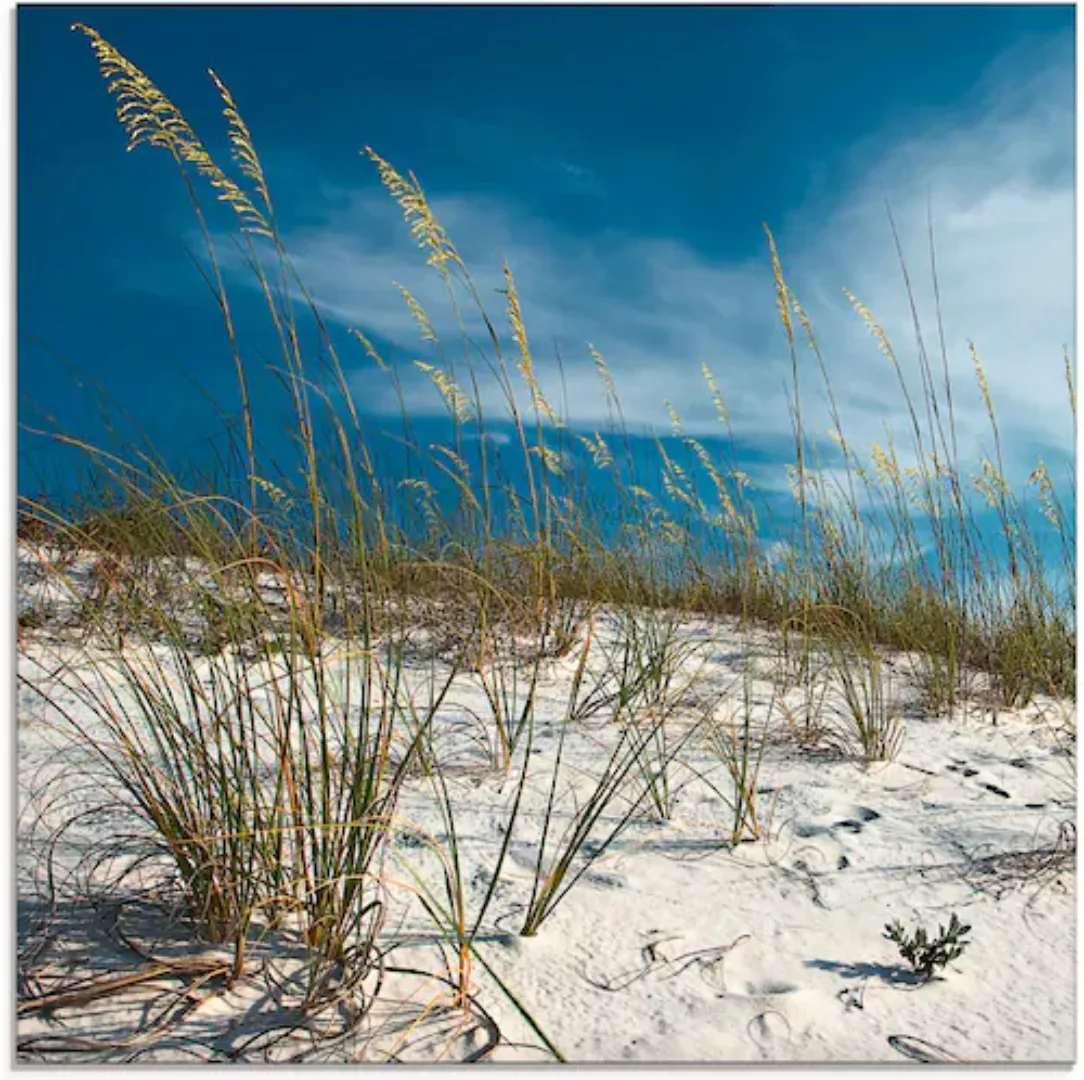 Artland Glasbild "Sanddüne und Gräser", Strand, (1 St.), in verschiedenen G günstig online kaufen