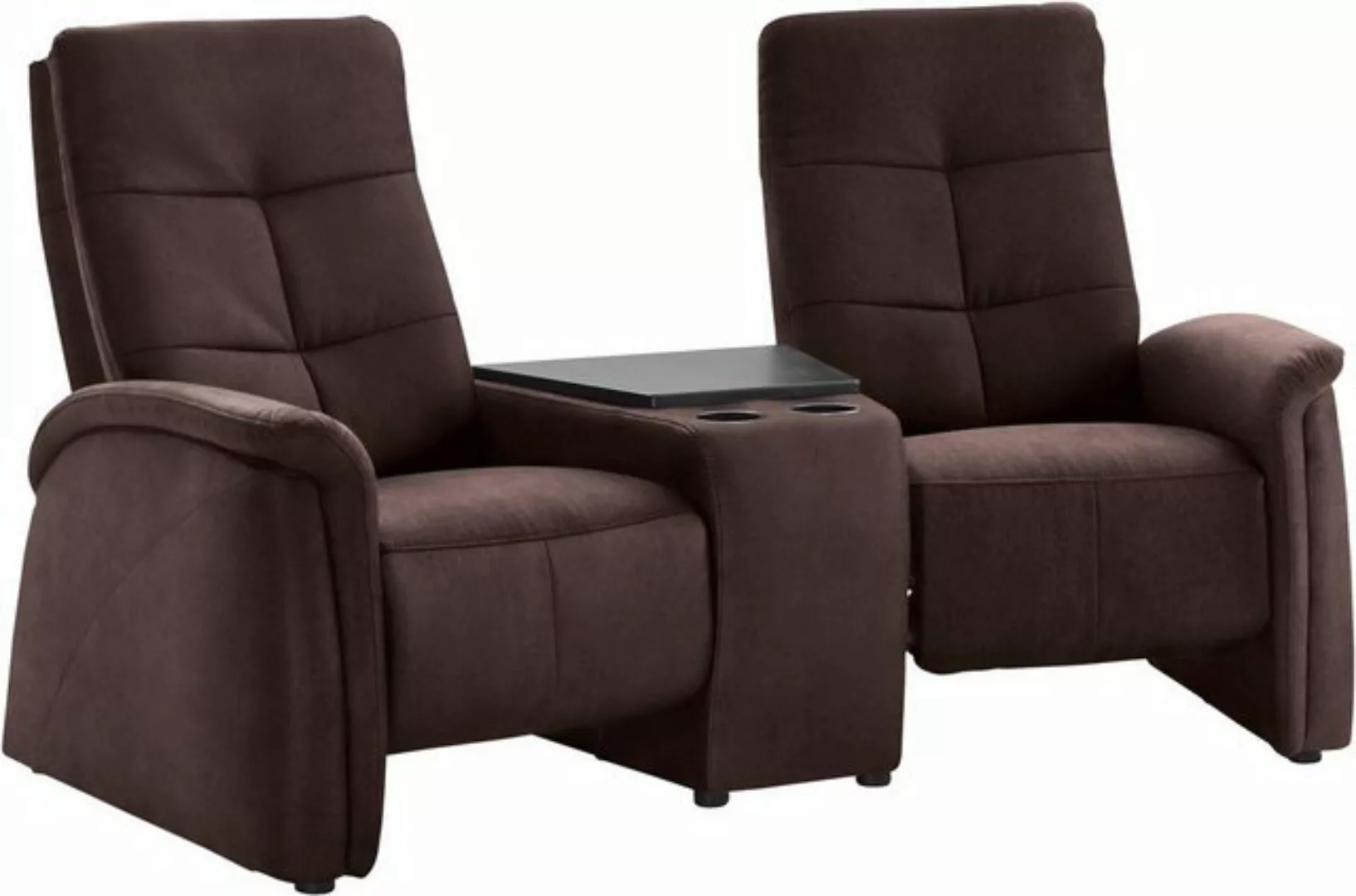 exxpo - sofa fashion 2-Sitzer Tivoli, Kinosofa mit Relaxfunktion, mit Ablag günstig online kaufen