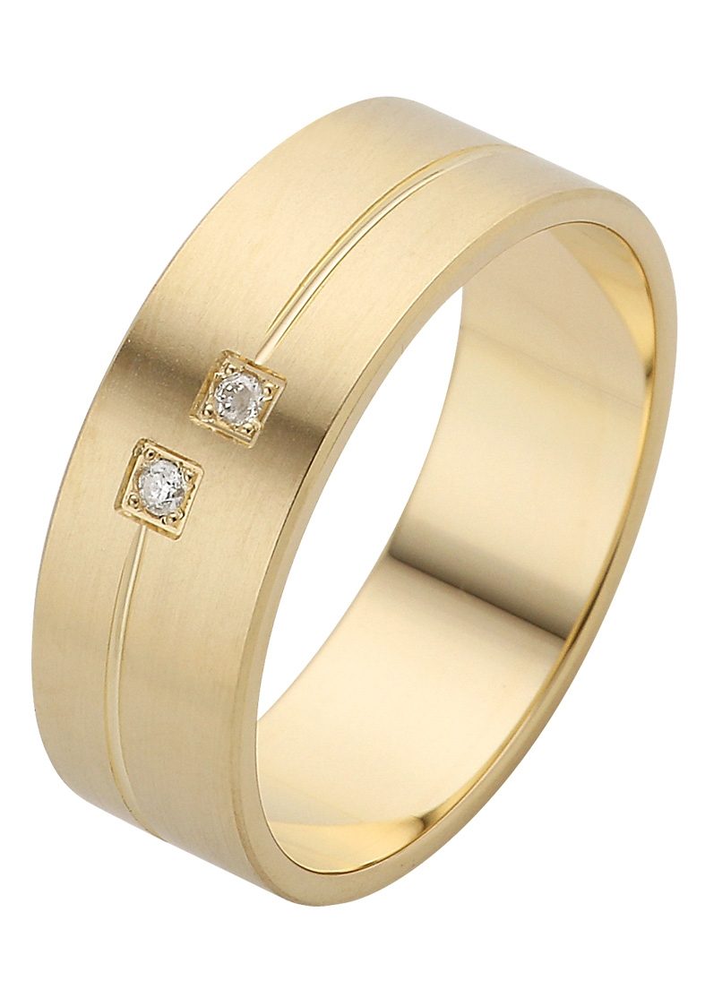 Firetti Trauring "Schmuck Geschenk Gold 375 Hochzeit Ehering Trauring "LIEB günstig online kaufen