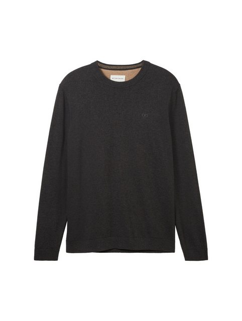 TOM TAILOR Strickpullover basic crewneck knit günstig online kaufen