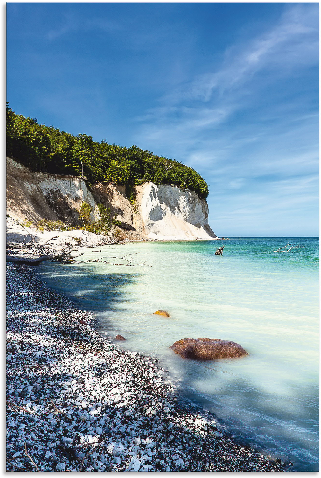 Artland Wandbild "Kreidefelsen auf der Insel Rügen III", Küste, (1 St.), al günstig online kaufen