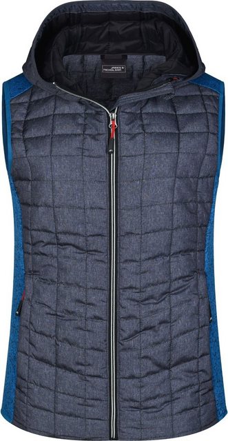 James & Nicholson Strickweste Damen Strick Hybrid Gilet FaS50767 günstig online kaufen