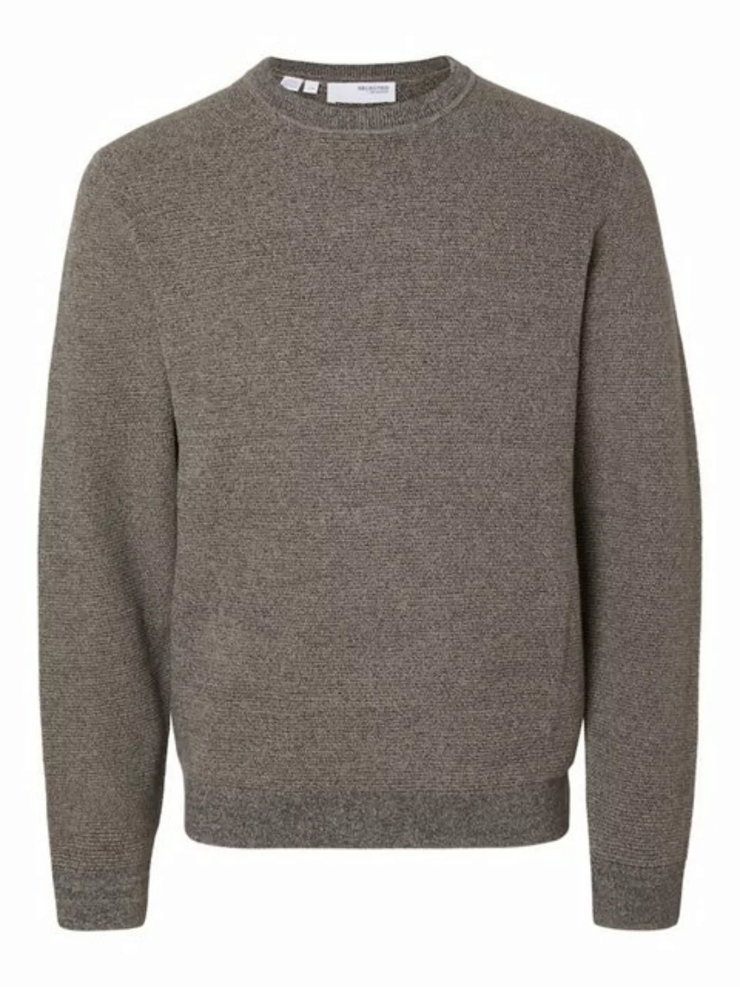 SELECTED HOMME Strickpullover SLHROSS LS KNIT STRUCTURE CREW NECK NOOS günstig online kaufen