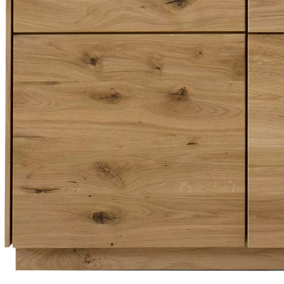 Holzschrank massiv aus Wildeiche Massivholz Push-to-open Türen günstig online kaufen