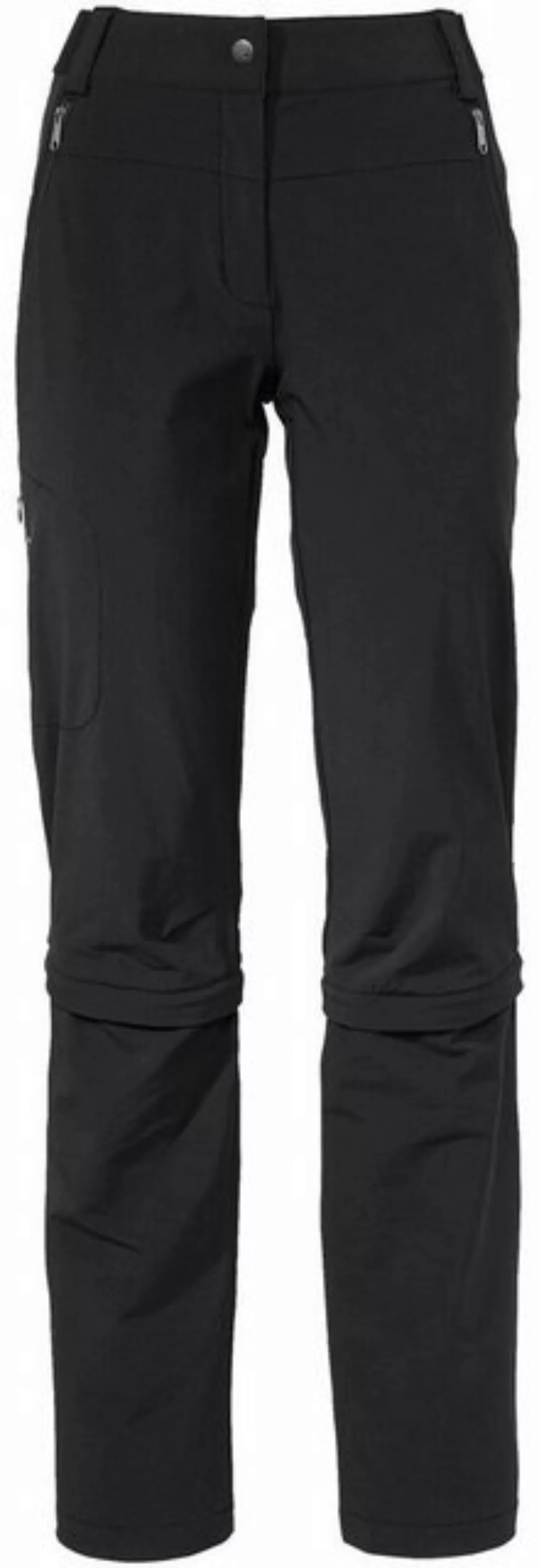 VAUDE Funktionshose Wo Farley Stretch Capri T-Zip Pants BLACK günstig online kaufen