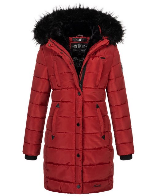 Navahoo Winterjacke Lotusblüte Pri mit warmem Teddyfell und abnehmbarem Kun günstig online kaufen