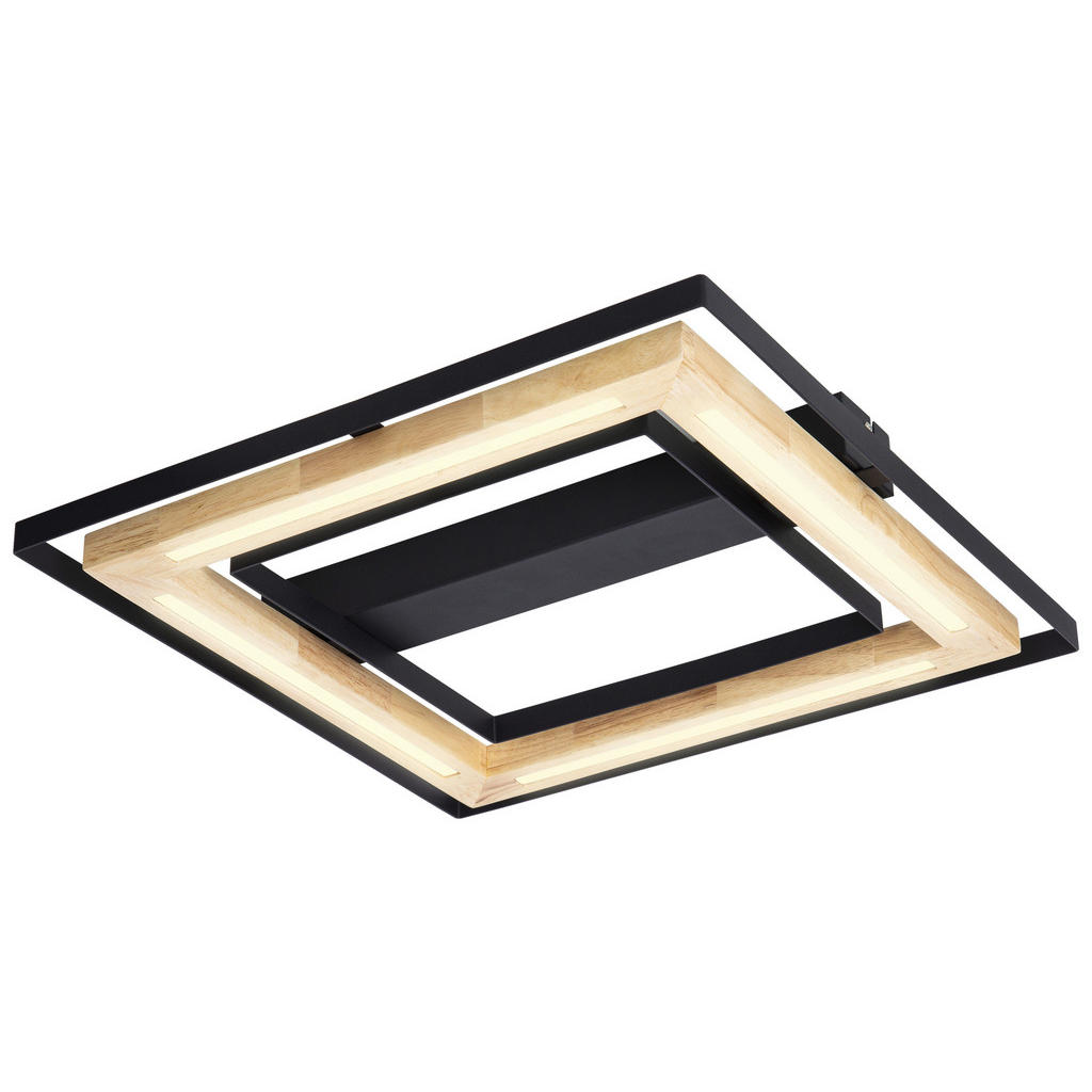 LED-Deckenleuchte Rilas, quadratisch, 46x46 cm günstig online kaufen