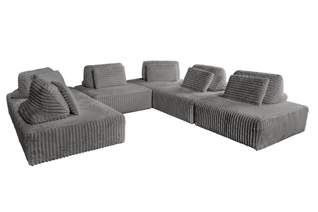 KAWOLA Sofa, Modulsofa Weicher Breitcord, versch. Ausführungen und versch. günstig online kaufen