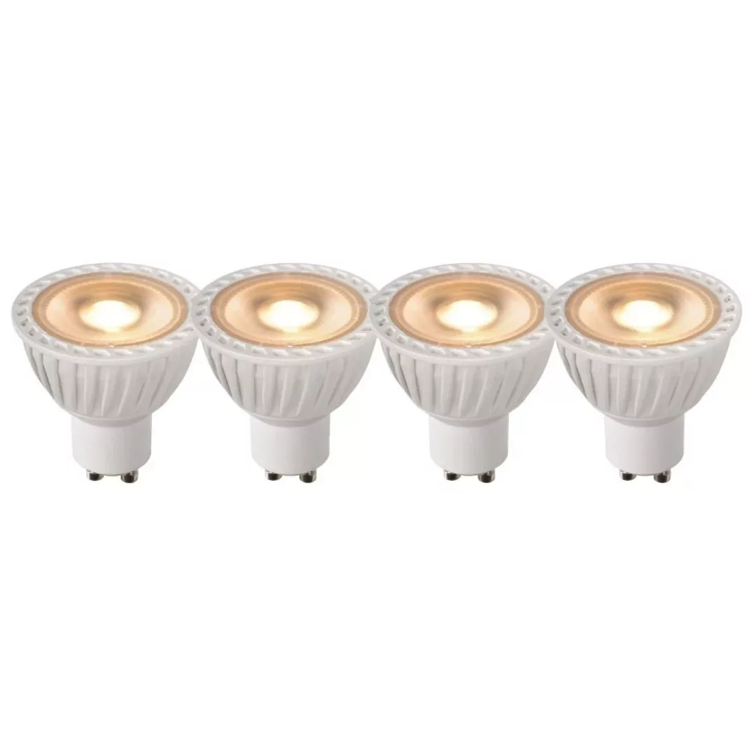 LED Leuchtmittel GU10 Reflektor - PAR16 in Weiß 5W 320lm 2200-3000K 4er-Pac günstig online kaufen