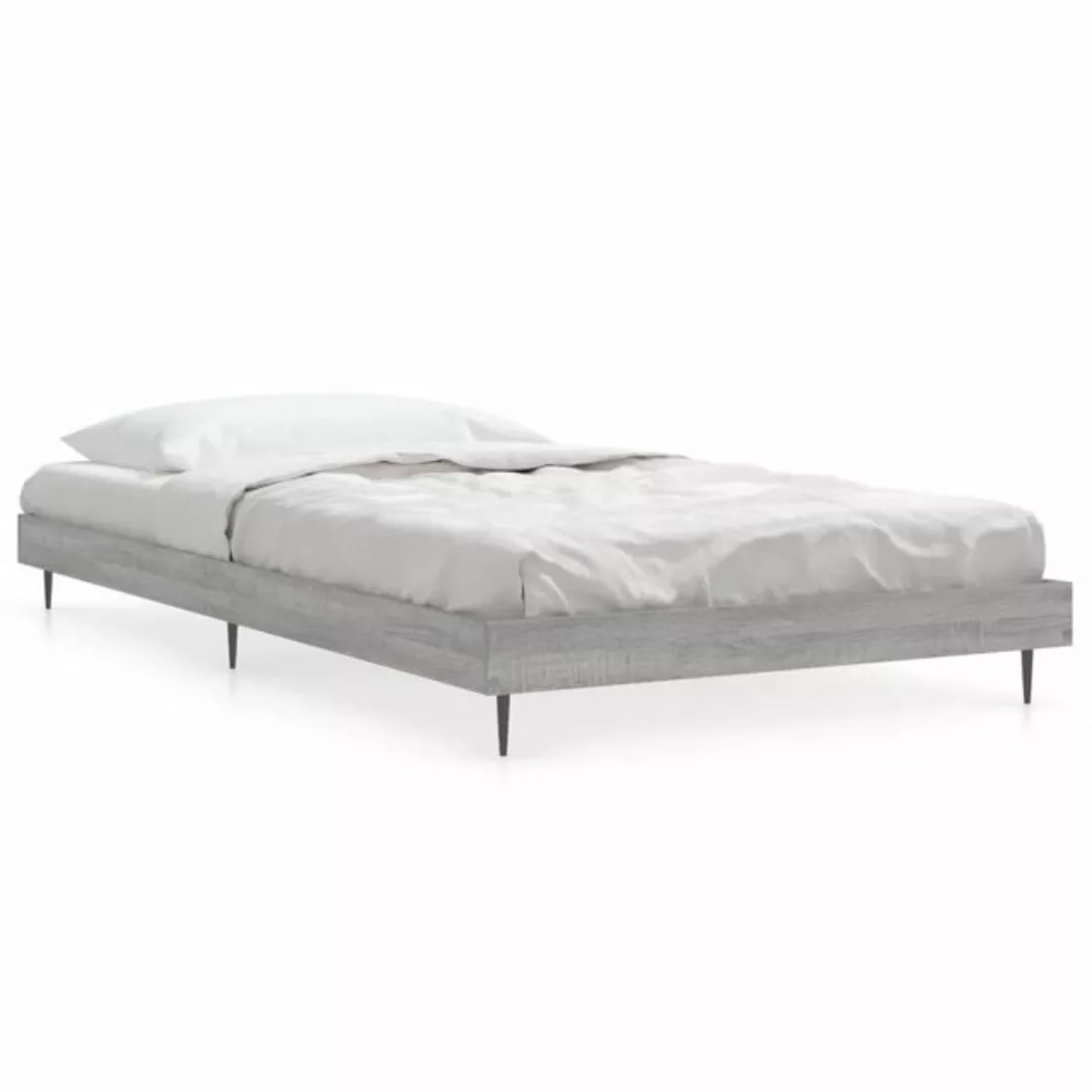 vidaXL Bett Bettgestell Weiß 90x200 cm Holzwerkstoff günstig online kaufen